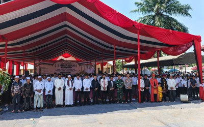 MAN 2 Aceh Timur Turut Berpartisipasi Dalam Peringatan 1 Muharram 1448 H dan Haul Sultan Alaiddin Said Maulana Abdul Aziz Syah di Peureulak